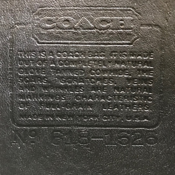 SOLD ||||| Authentic Coach Leatherware Saddle Bag - Picture 7 of 8